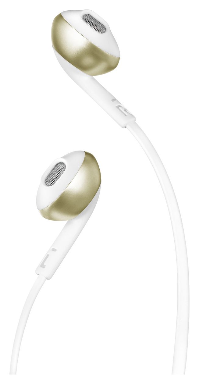 Tune 205 In-Ear Kopfhörer Kabelgebunden 6 h Laufzeit  (Champagner, Gold) 