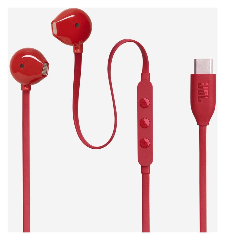 Tune 305C In-Ear Kopfhörer Kabelgebunden USB Typ-C  (Rot) 