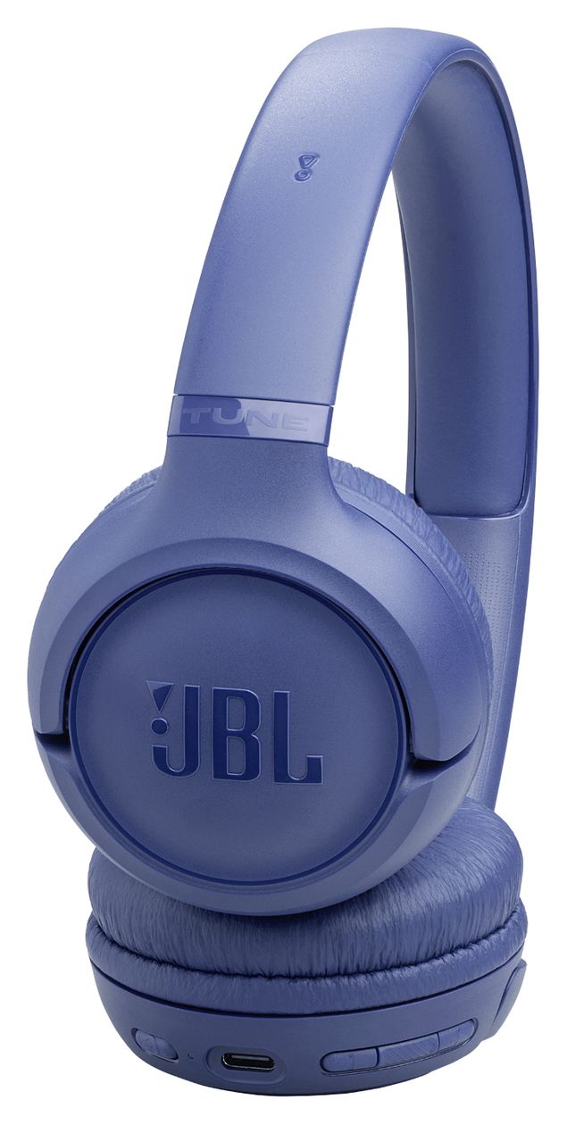 Tune 530BT Ohraufliegender Bluetooth Kopfhörer kabellos 76 h Laufzeit USB Typ-C  (Blau) 