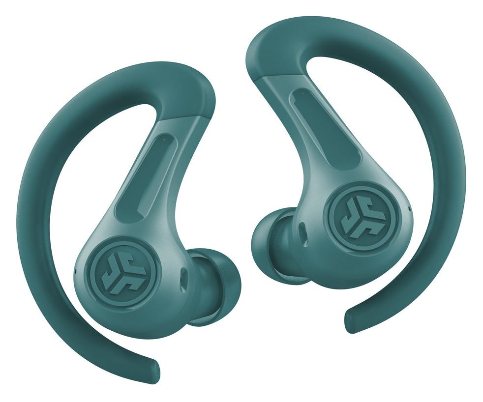 JBuds Sport In-Ear Bluetooth Kopfhörer Kabellos TWS 14 h Laufzeit IP66  (Türkis) 