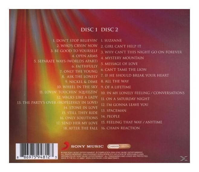 Journey - Don't Stop Believin': The Best Of Journey 
