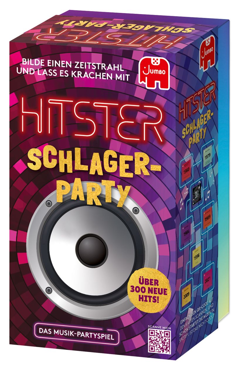 Hitster - Schlager Party Brettspiel bis zu 10 Spielern ab 16 Jahr(e) 