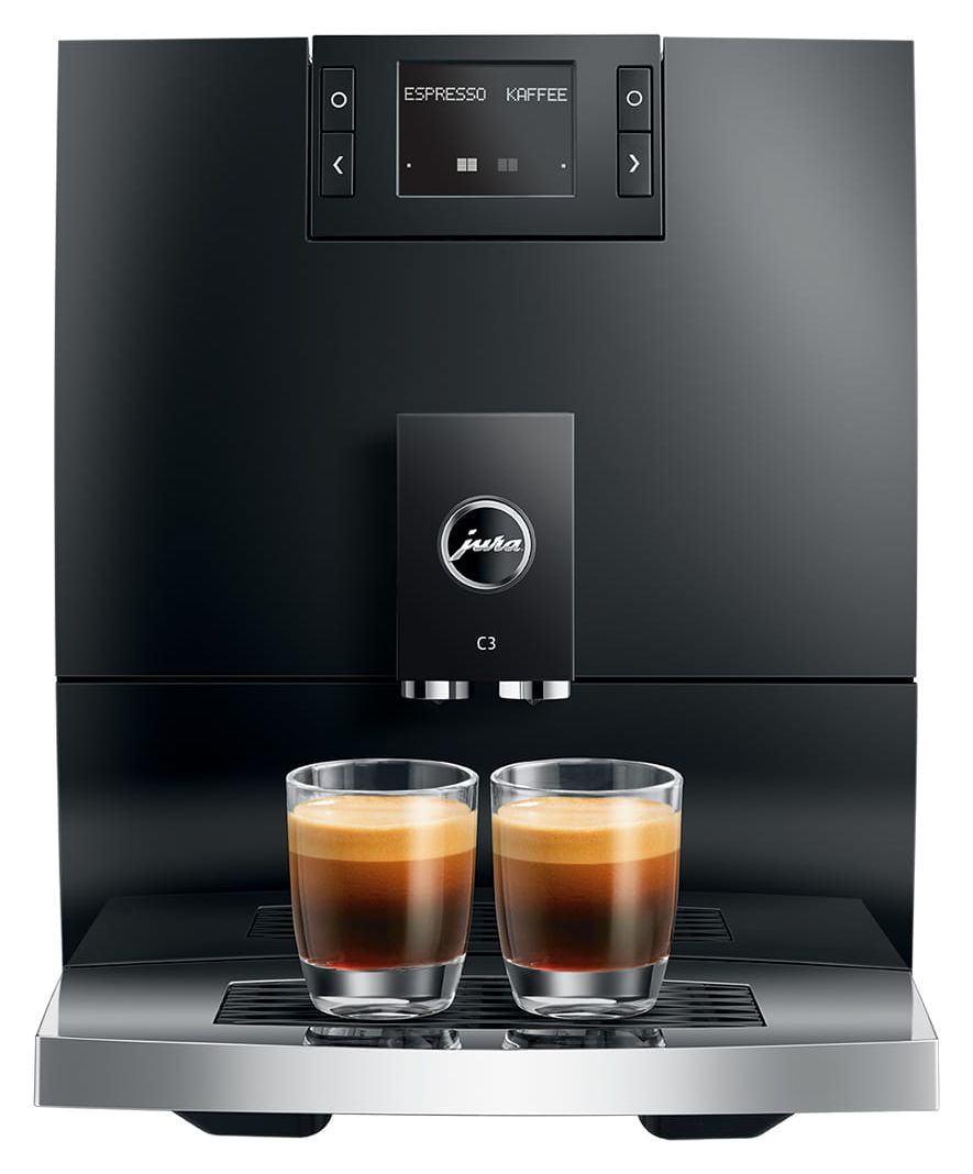 C3 Kaffeevollautomat 15 bar 1,6 l 200 g  (Schwarz) 