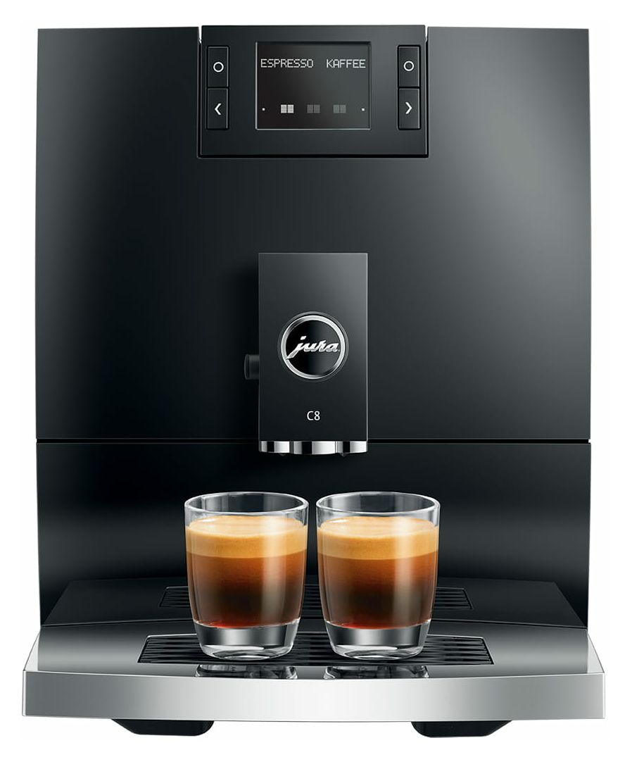 C8 Kaffeevollautomat 15 bar 1,6 l 200 g AutoClean (Piano Black) 