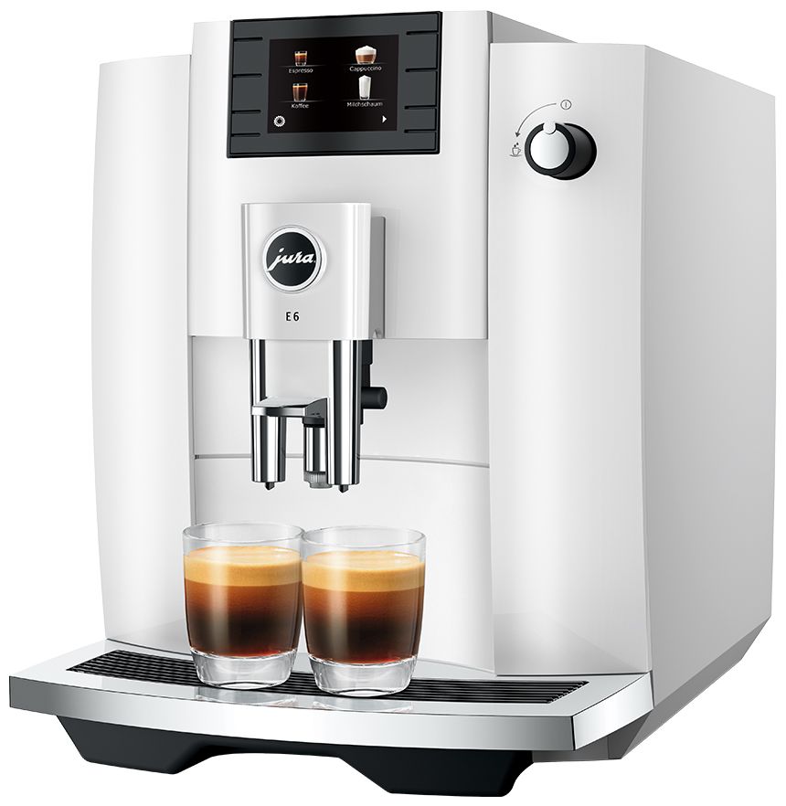 E6 Kaffeevollautomat 15 bar 1,9 l 280 g AutoClean (Piano White (EC)) 