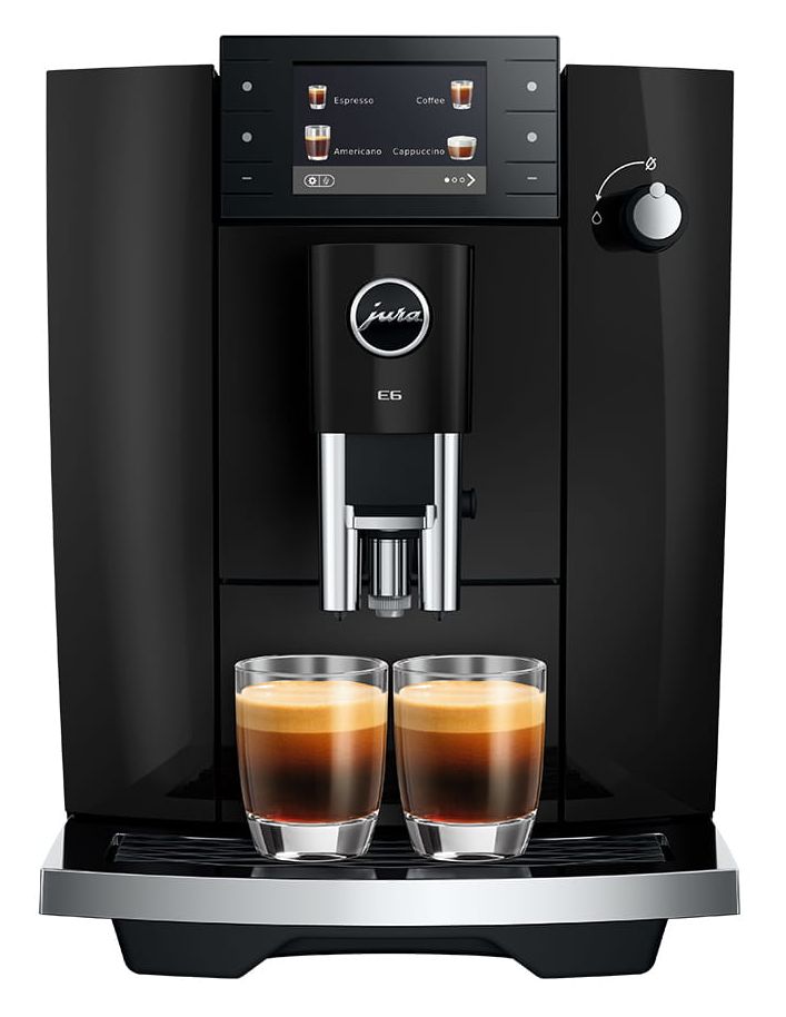 E6 Kaffeevollautomat 15 bar 1,9 l AutoClean (Piano Black (EC)) 