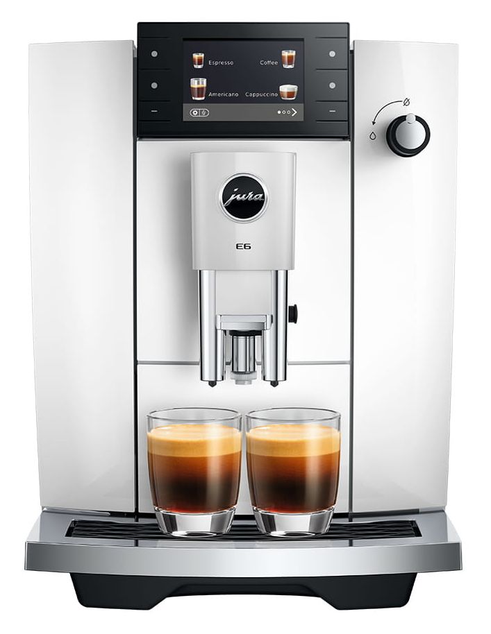 E6 Kaffeevollautomat 15 bar 1,9 l AutoClean (Piano White (ED)) 