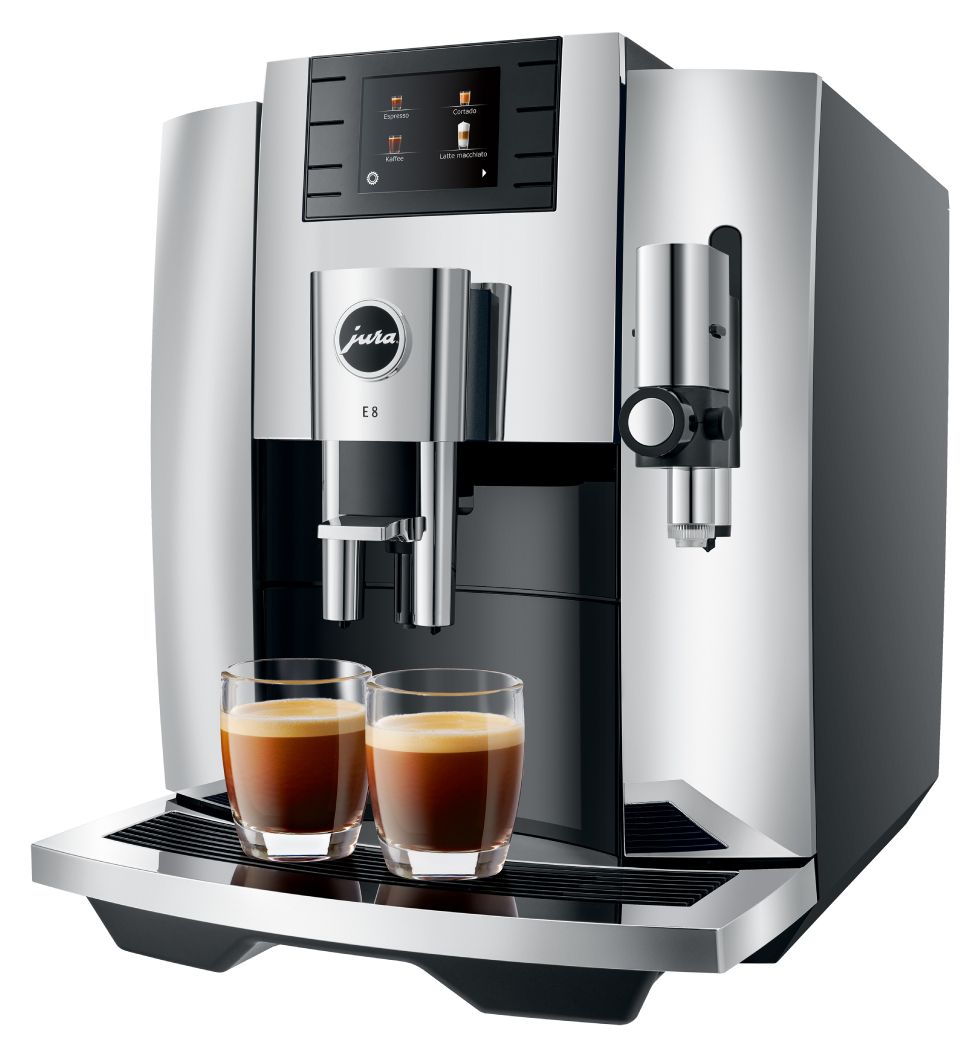 E8 Kaffeevollautomat 15 bar 1,9 l 280 g AutoClean (Chroom) 