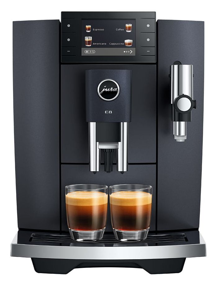 E8 Kaffeevollautomat 15 bar 1,9 l AutoClean  (Schwarz) 