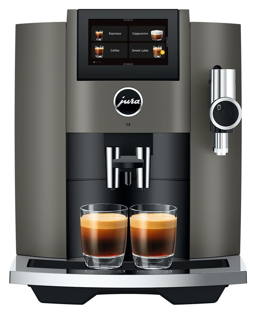 S8 Kaffeevollautomat 15 bar 1,9 l 280 g AutoClean (Dark Inox) 