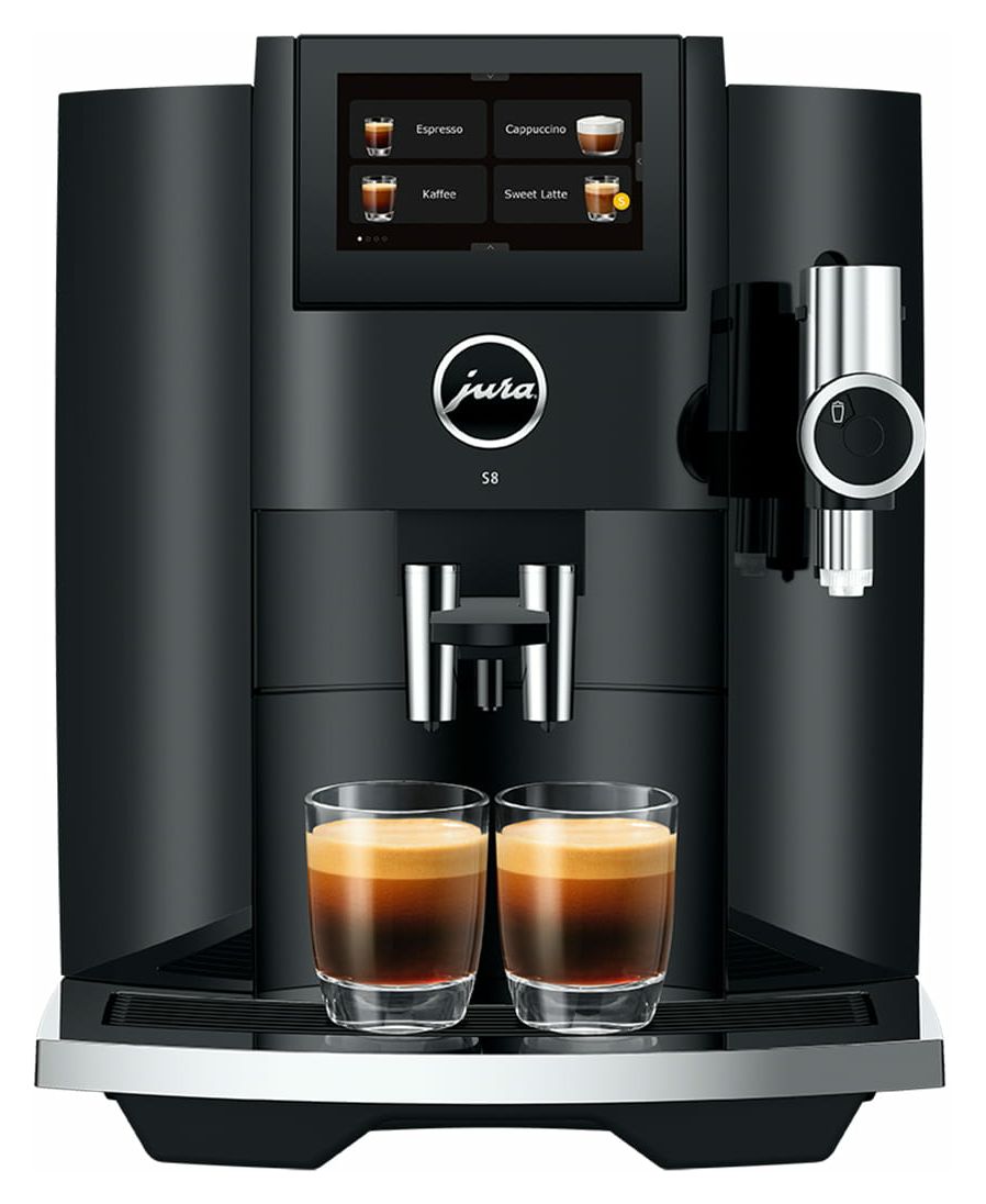 S8 Kaffeevollautomat 15 bar 1,9 l 280 g AutoClean (Piano Black) 