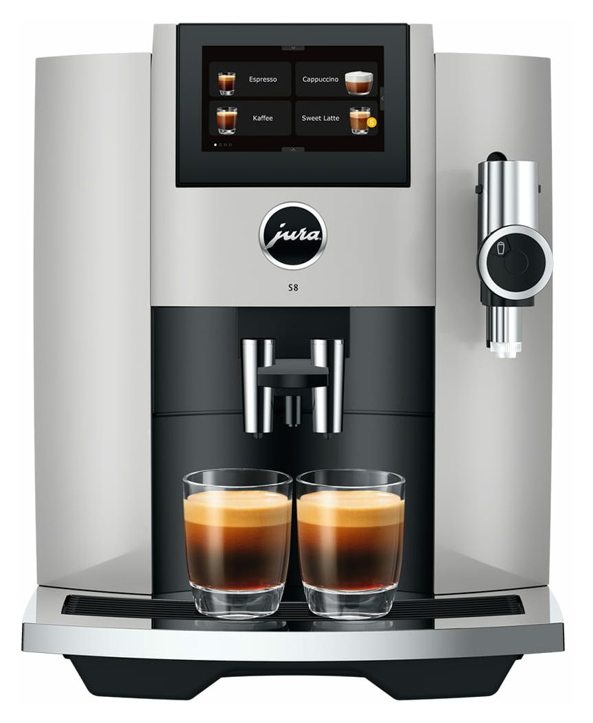 S8 Kaffeevollautomat 15 bar 1,9 l 280 g AutoClean (Platina (EB)) 