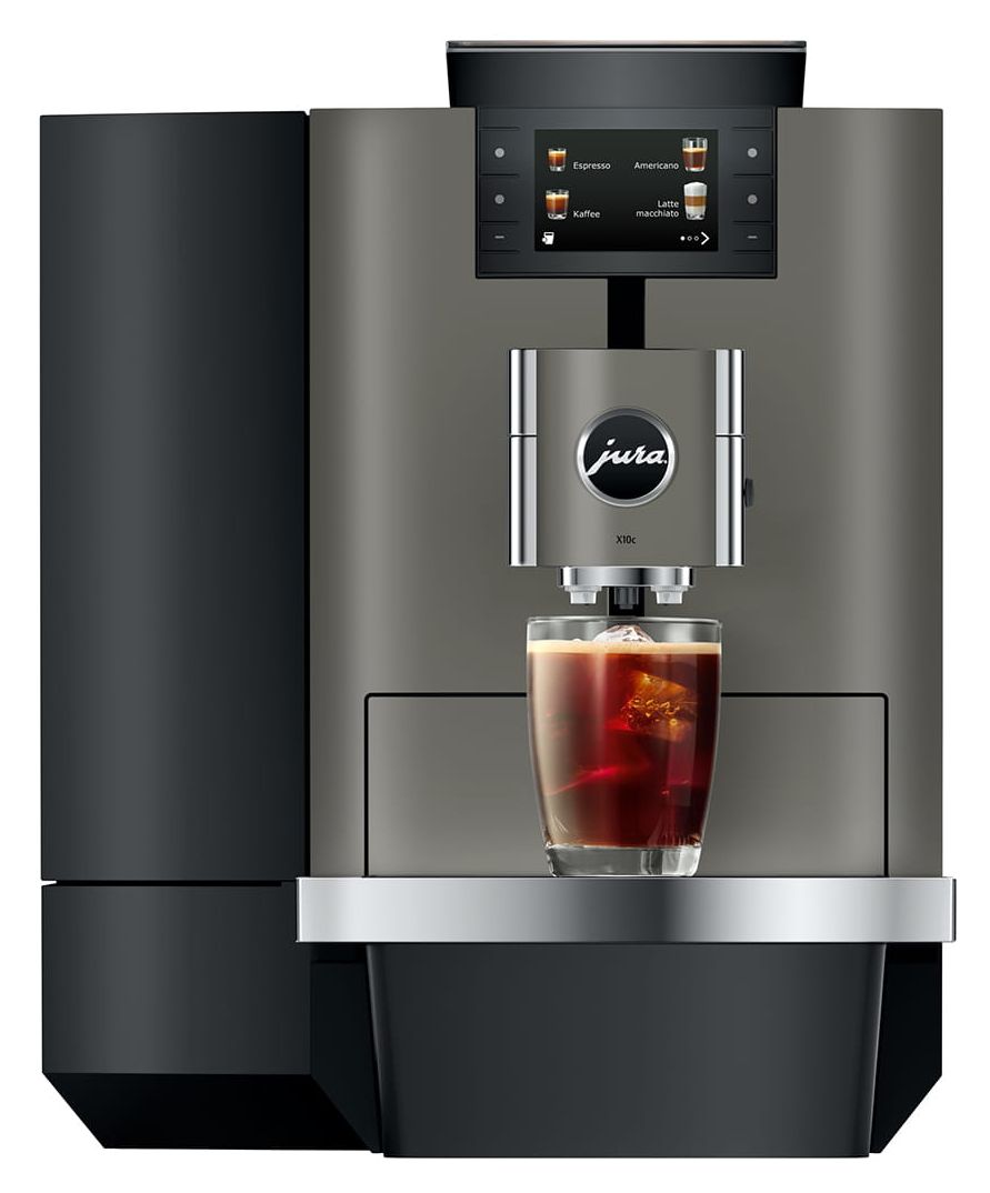 X10c Kaffeevollautomat 15 bar 2,8 l 500 g  (Schwarz, Stahl) 
