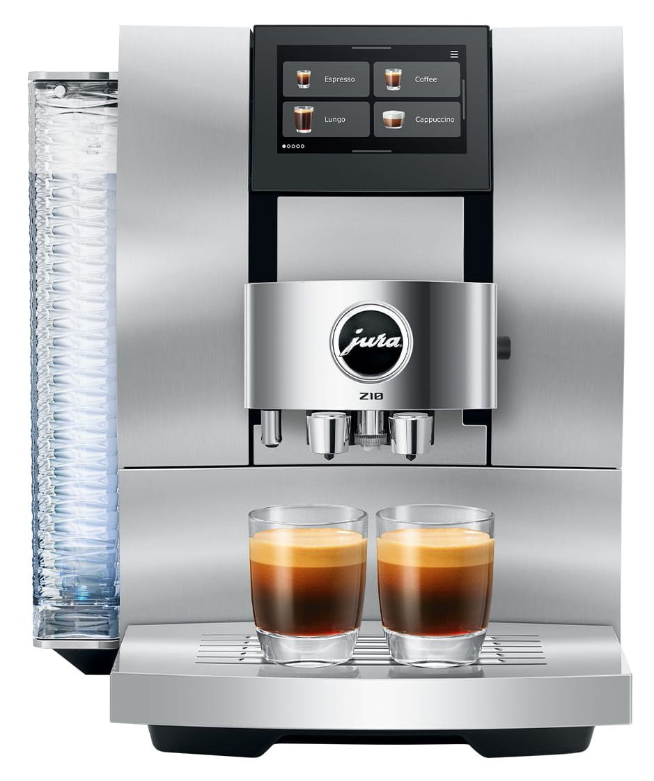 Z10 Kaffeevollautomat 15 bar 2,4 l AutoClean  (Aluminium, Weiß) 