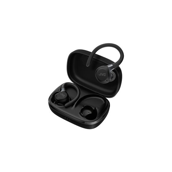 HA-EC75T-B-U In-Ear Bluetooth Kopfhörer kabellos 11 h Laufzeit IP57  (Schwarz) 