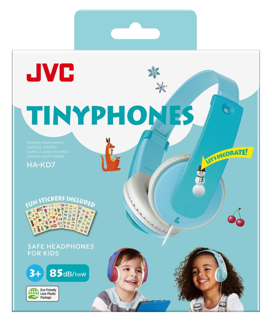 HA-KD7-Z Over Ear Kopfhörer Kabelgebunden  (Blau) 