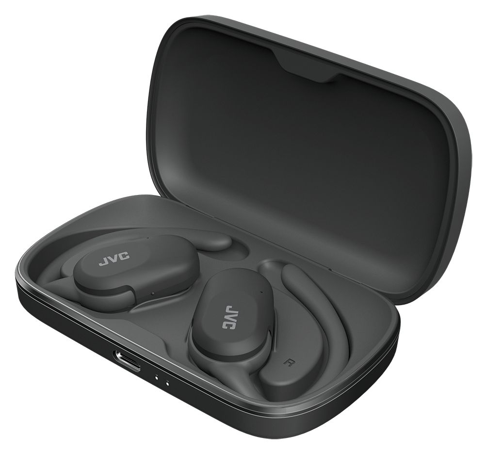 HA-NP40T In-Ear Bluetooth Kopfhörer Kabellos TWS 7,5 h Laufzeit IPX4  (Schwarz) 