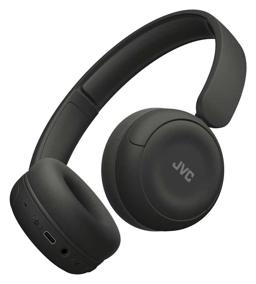 HA-S59W Ohraufliegender Bluetooth Kopfhörer kabelgebunden&kabellos 50 h Laufzeit USB Typ-C  (Schwarz) 