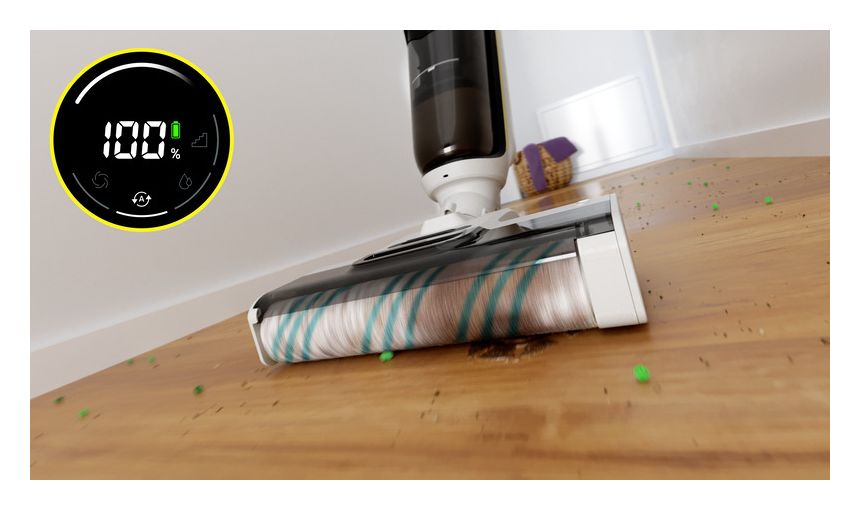 FCV4 Dry Pet & Home Handstaubsauger Beutellos bis 45 min Laufzeit 18 V  (Schwarz) 
