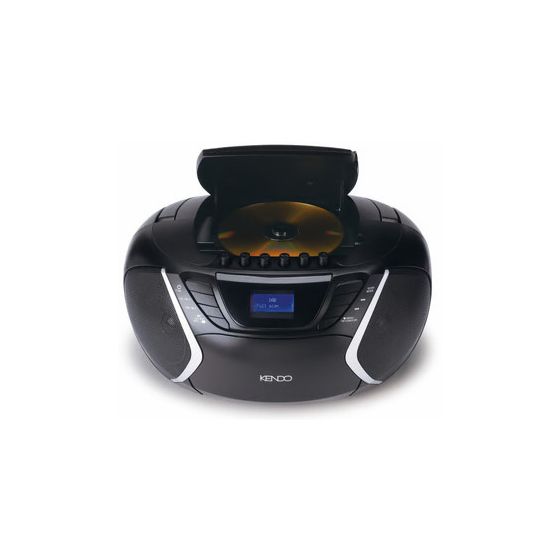 Boombox 25EX CD Player DAB+/PLL Radio  (Schwarz) 