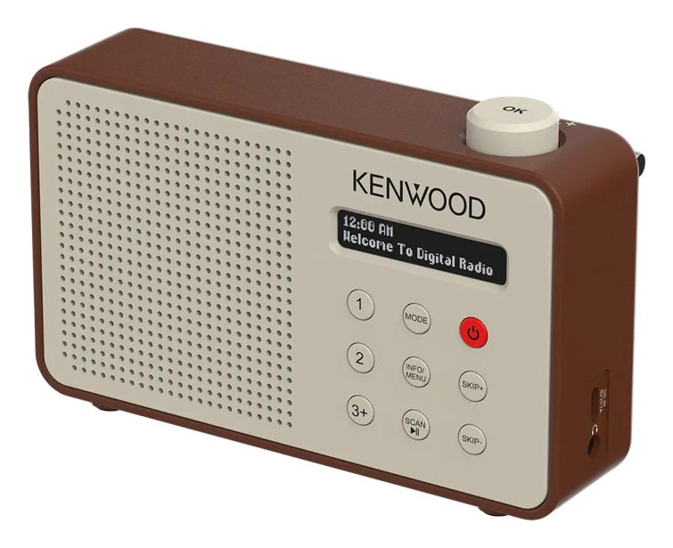 CR-M25DAB-T DAB+/UKW Tragbares Radio Bluetooth  (Mokka) 