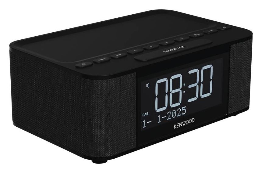 CR-ST55 AB Bluetooth DAB, DAB+, FM Radio Uhr  (Schwarz) 