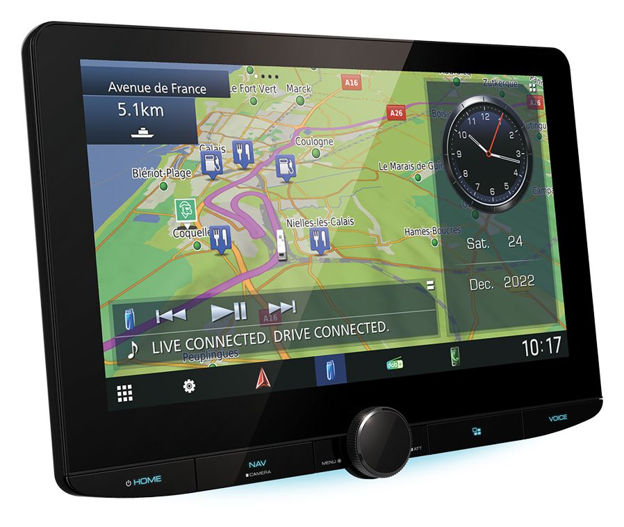 DNR992RVS 25,6 cm (10.1 Zoll) Navigationsgerät 2000 GB Ganz Europa 