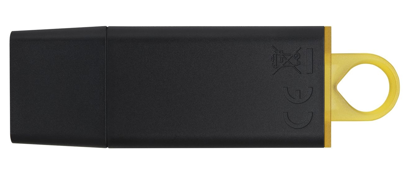 DataTraveler Exodia USB Typ-A Stick 128 GB  (Schwarz, Gelb) 