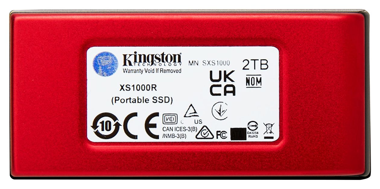 XS1000 2 TB SSD  (Rot) 