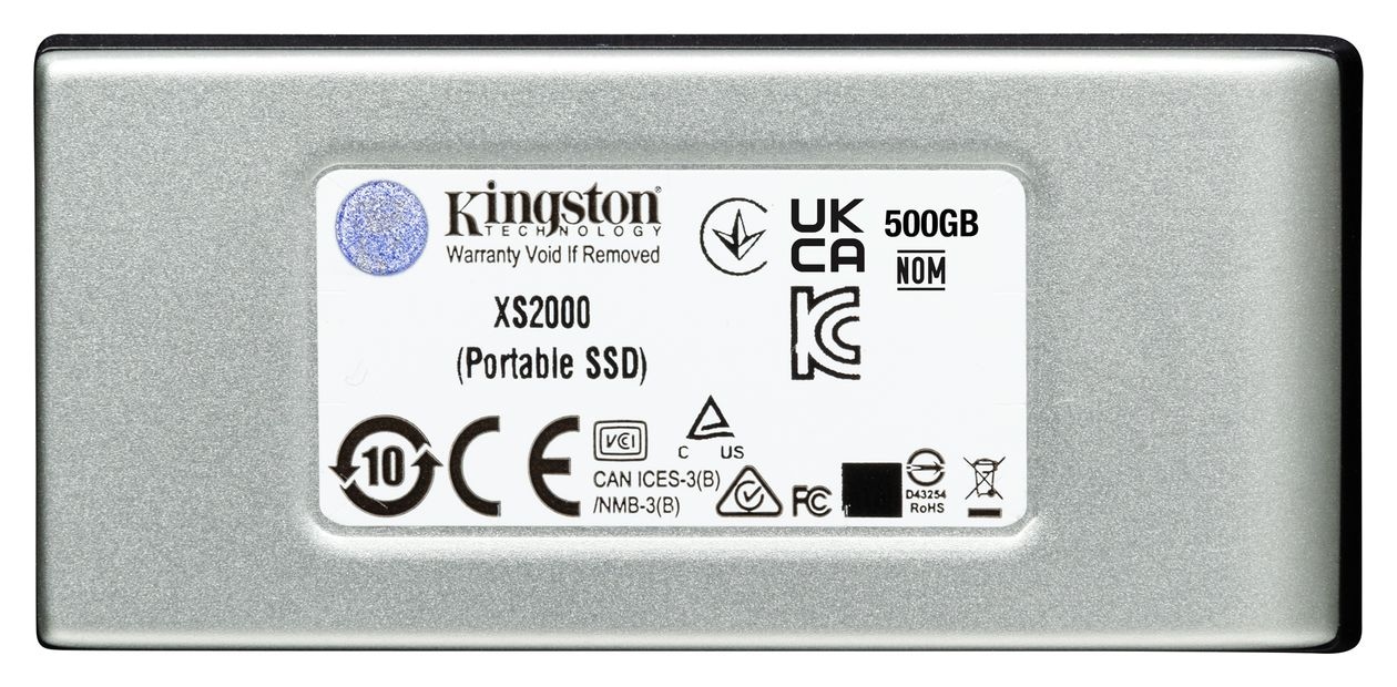 XS2000 2 TB SSD  (Schwarz, Silber) 