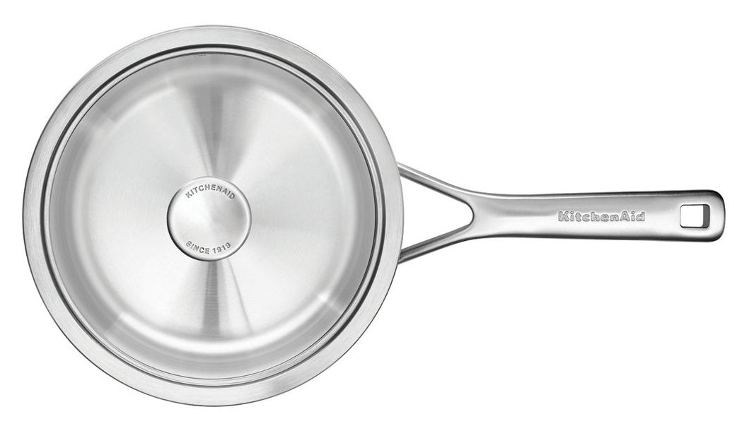 Saucepan 20 cm Rund Edelstahl beschichtet 