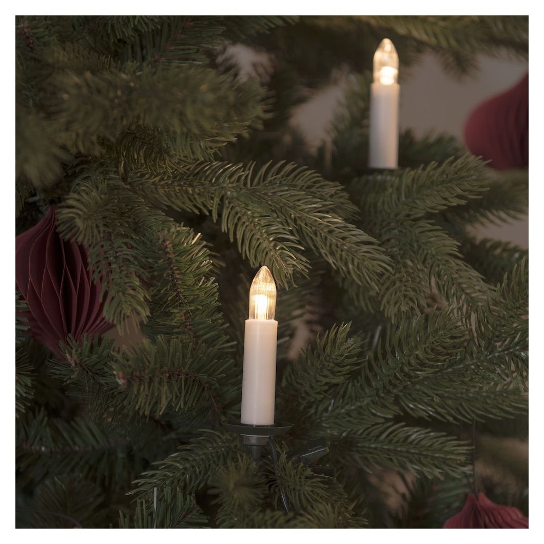 1129-020 Christbaumkerzen LED 15500 mm 2100 K Bernstein AC 