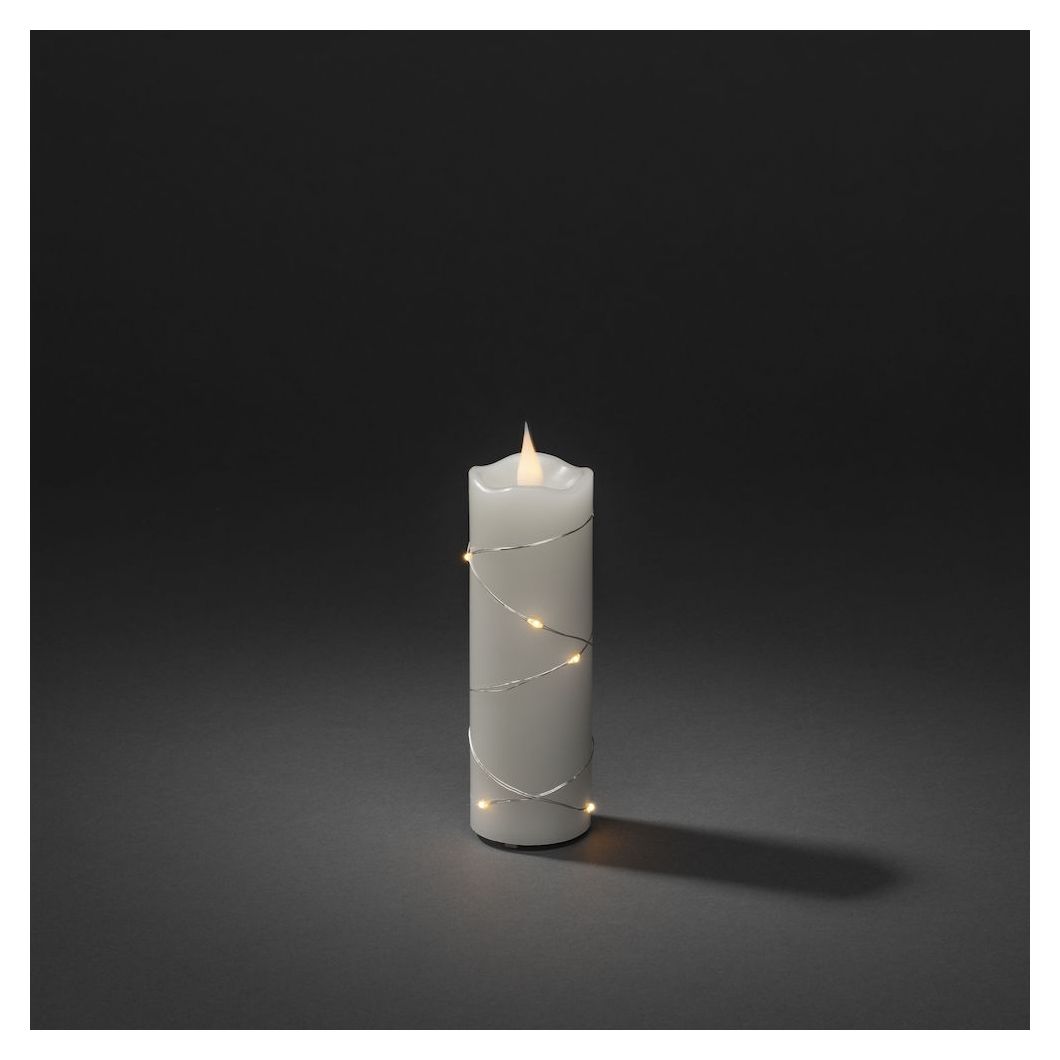1825-190 LED-Kerze Ultra-Warmweiß(2200K) Batterie 