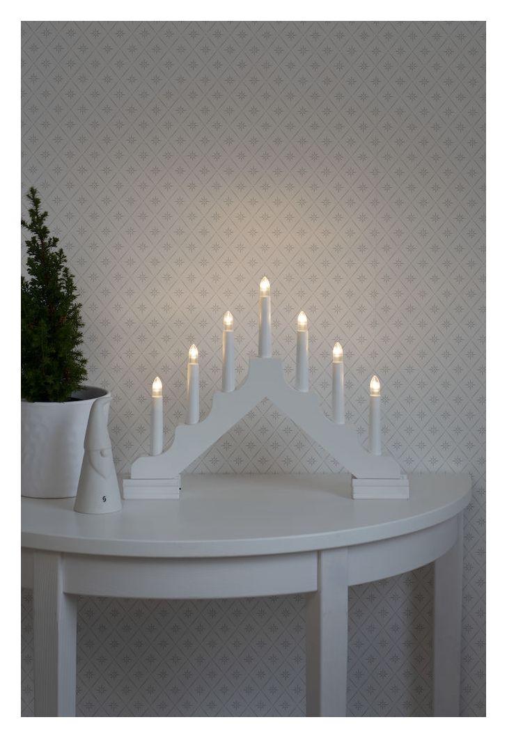2322-205 Santa und Kinder mit Musik 14,5cm LED 280 mm Warmweiß Batterie/Akku 