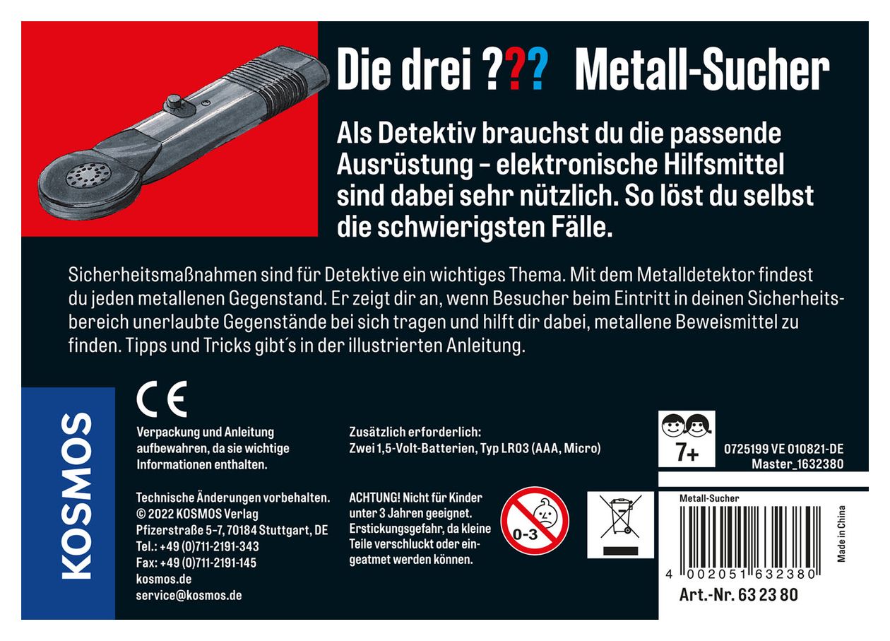 Die drei ??? Metall-Sucher 