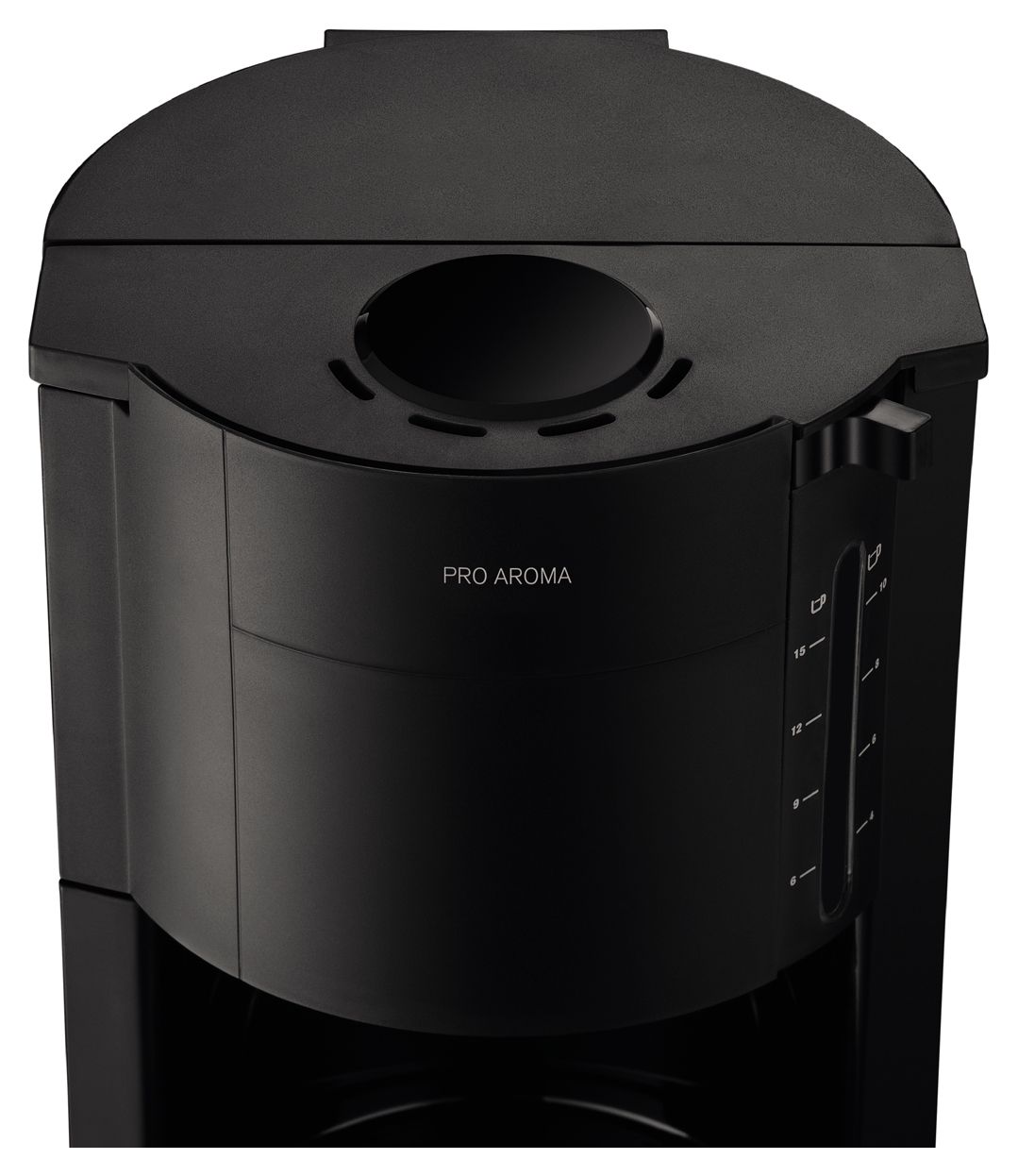 F30908 ProAroma 15 Tassen Filterkaffeemaschine 1,2 l  (Schwarz) 