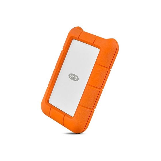 Rugged 4 TB externe Festplatte 2.5" USB Typ-C  (Orange, Silber) 