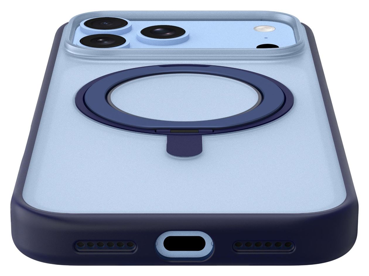 Flexi Protect Cover für Apple iPhone 18 Pro Max  (Navy, Blau) 