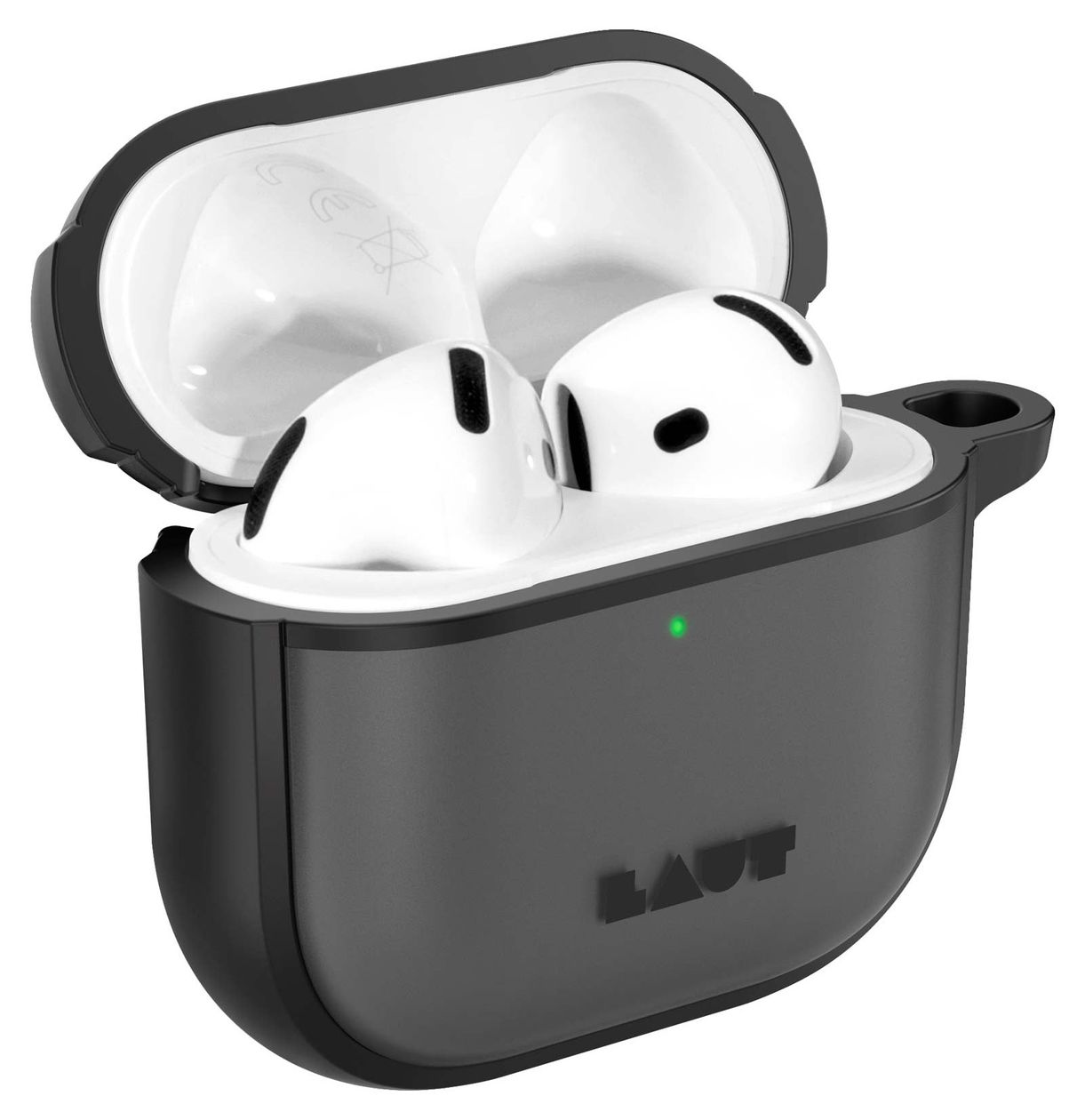 Huex Protect Case Schutzhülle AirPods 4 & 5  (Schwarz) 
