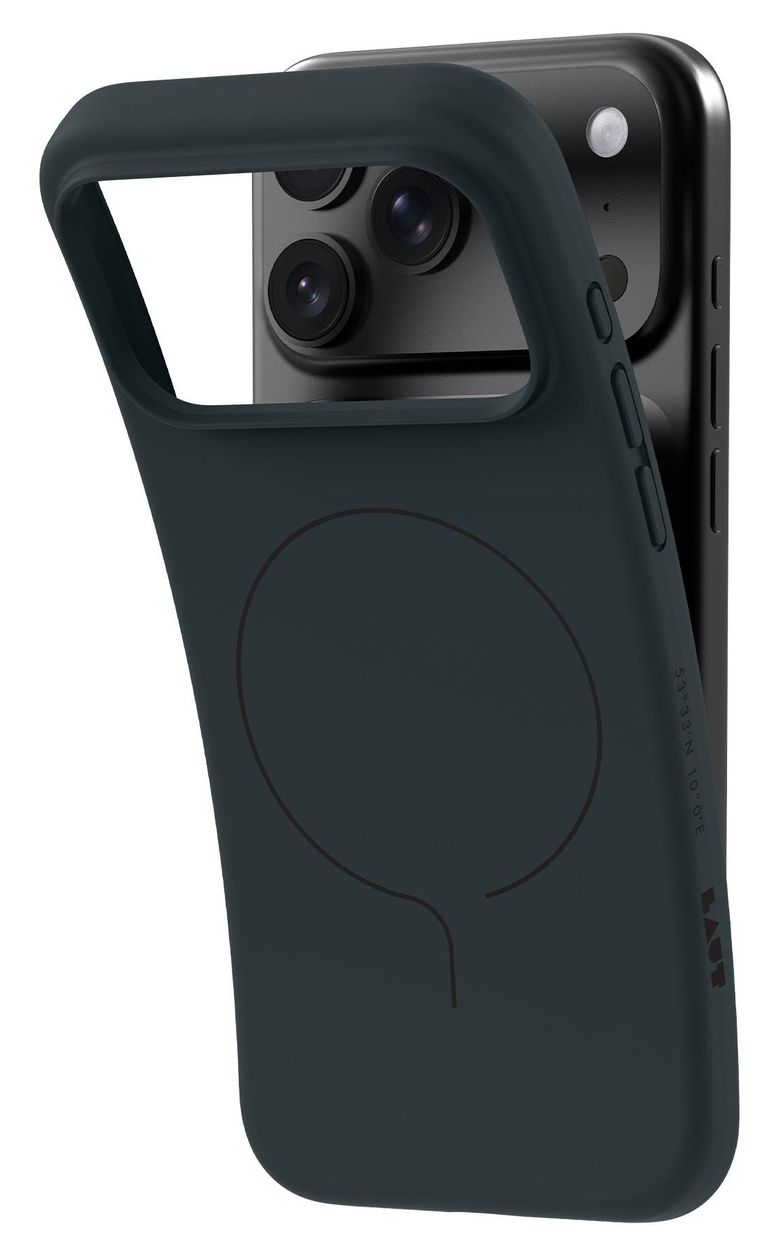 Huex Slim Cover für Apple iPhone 18 Pro  (Schwarz) 