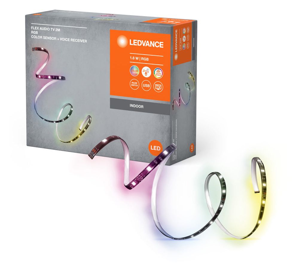 Flex Audio TV LED-Strip RGB USB LED Universalstreifenleuchte 2000 mm Multi AC 