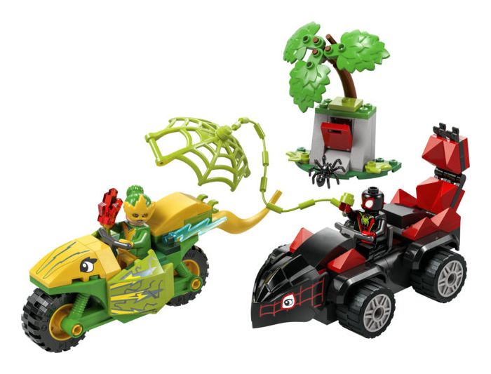 Actionspaß mit Spin und Electro in ihren Dino-Flitzern 