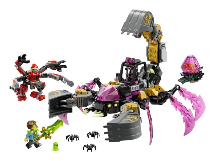 Albtraum-Skorpionbagger 