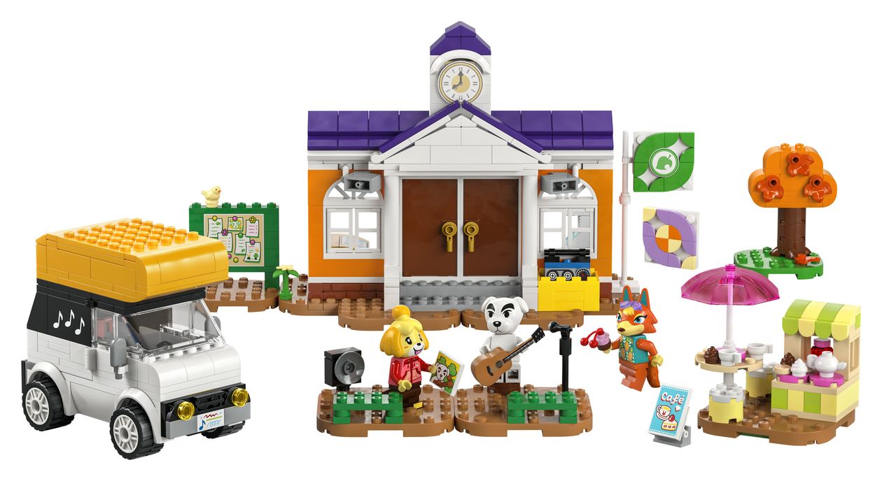 Animal Crossing K.K. spielt auf dem Festplatz Bauset 550 Teile  (Mehrfarbig) 