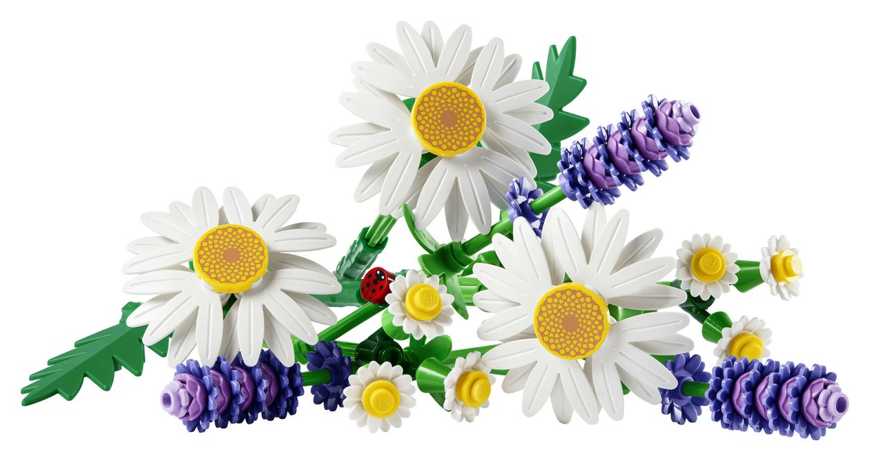 Botanicals Gänseblümchen Bauset 133 Teile  (Mehrfarbig) 