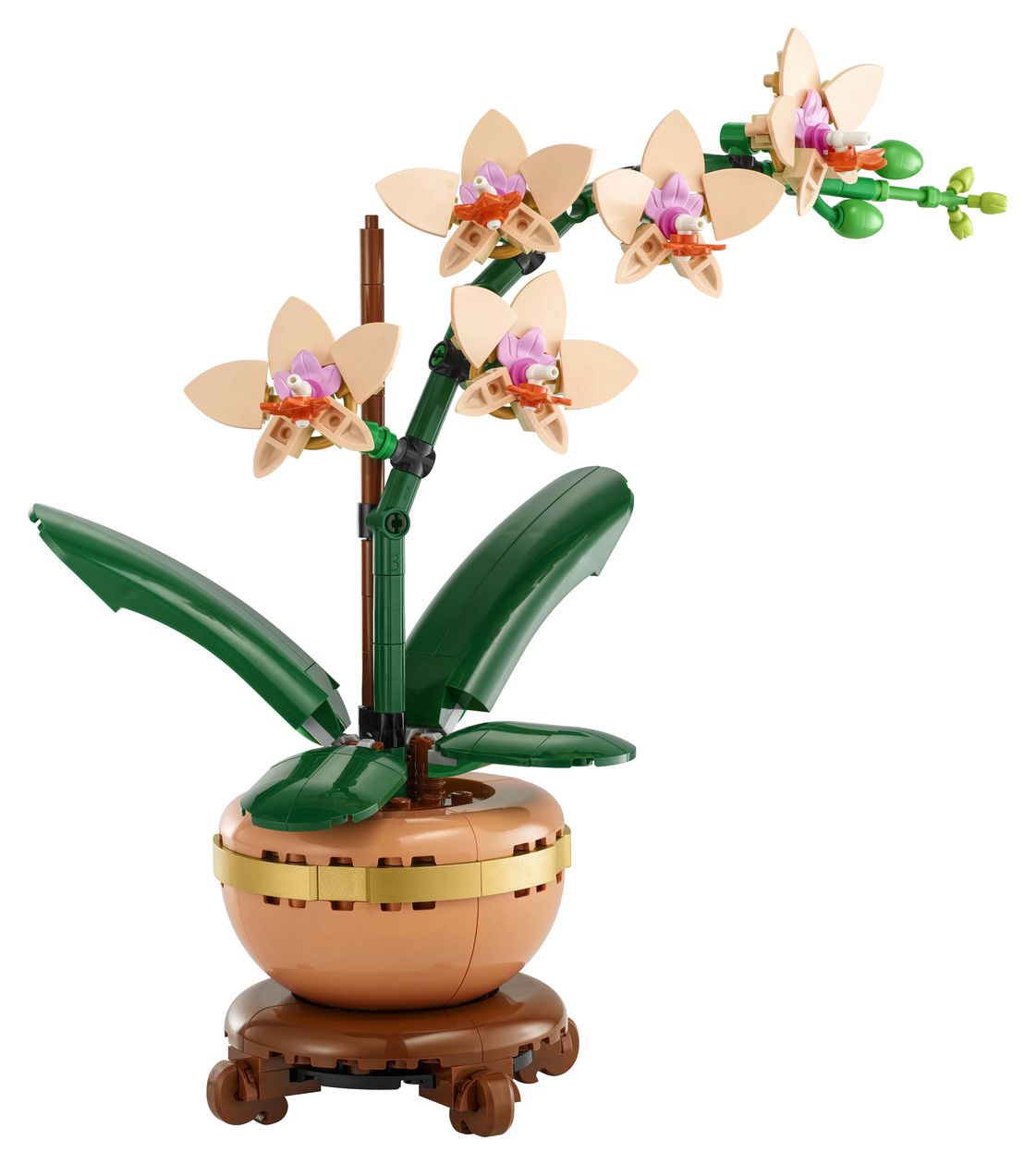 Botanicals Mini-Orchidee Bauset 274 Teile  (Mehrfarbig) 