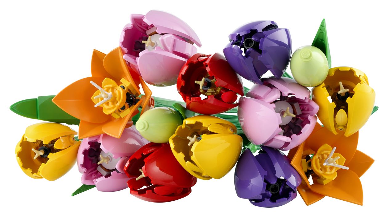 Botanicals Tulpenstrauß Bauset 576 Teile  (Mehrfarbig) 