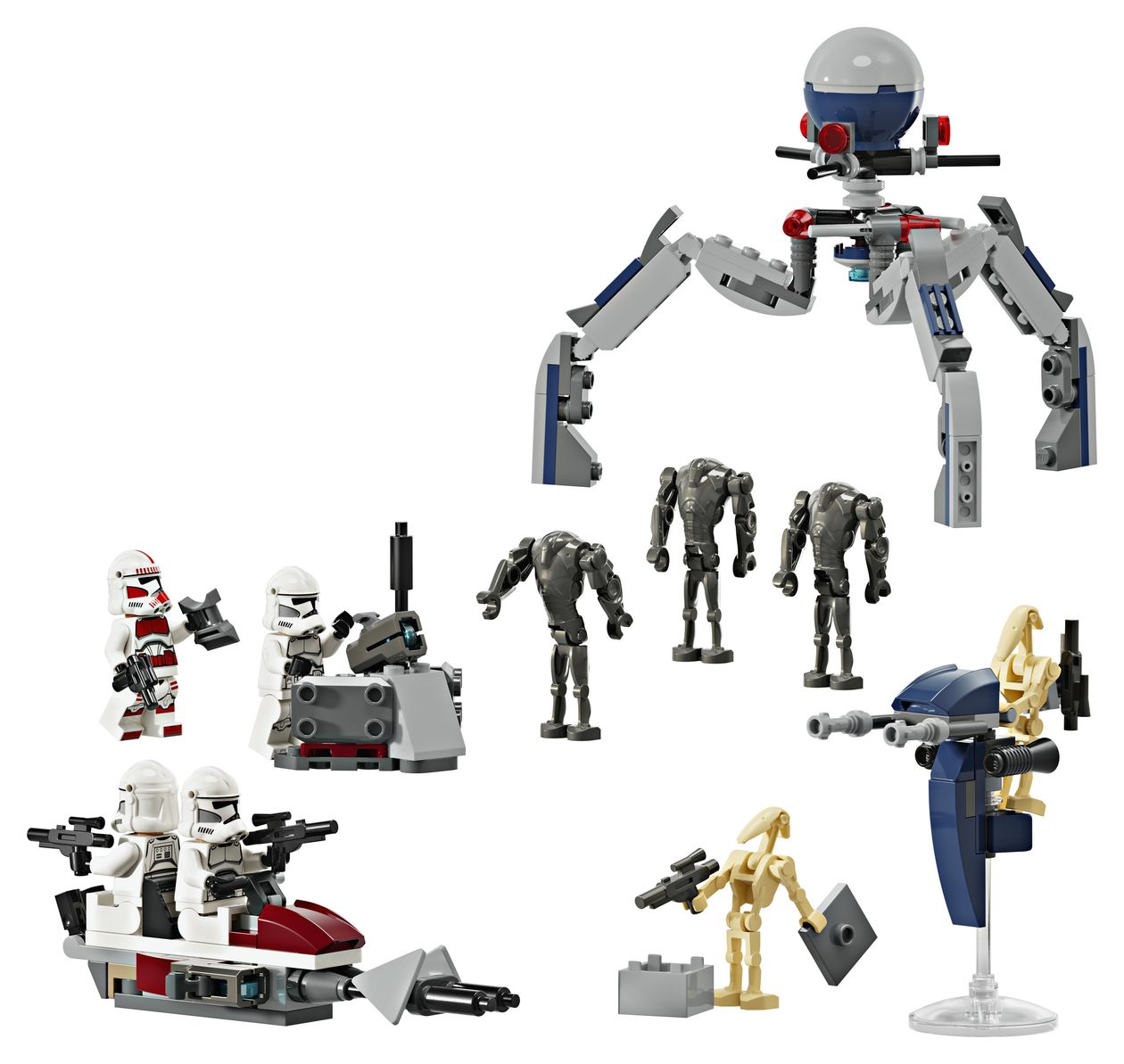 Clone TrooperTM & Battle DroidTM Battle Pack 