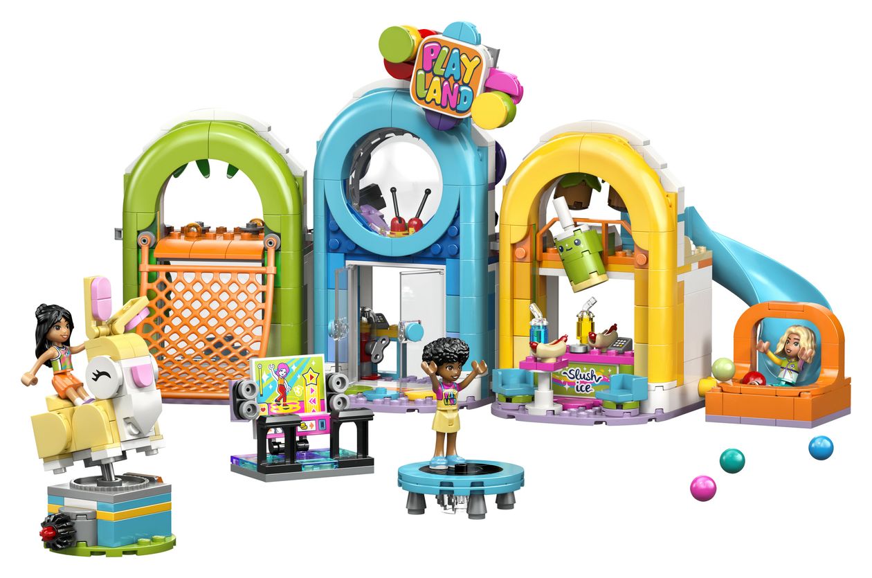 Cooler Indoor-Spielplatz 