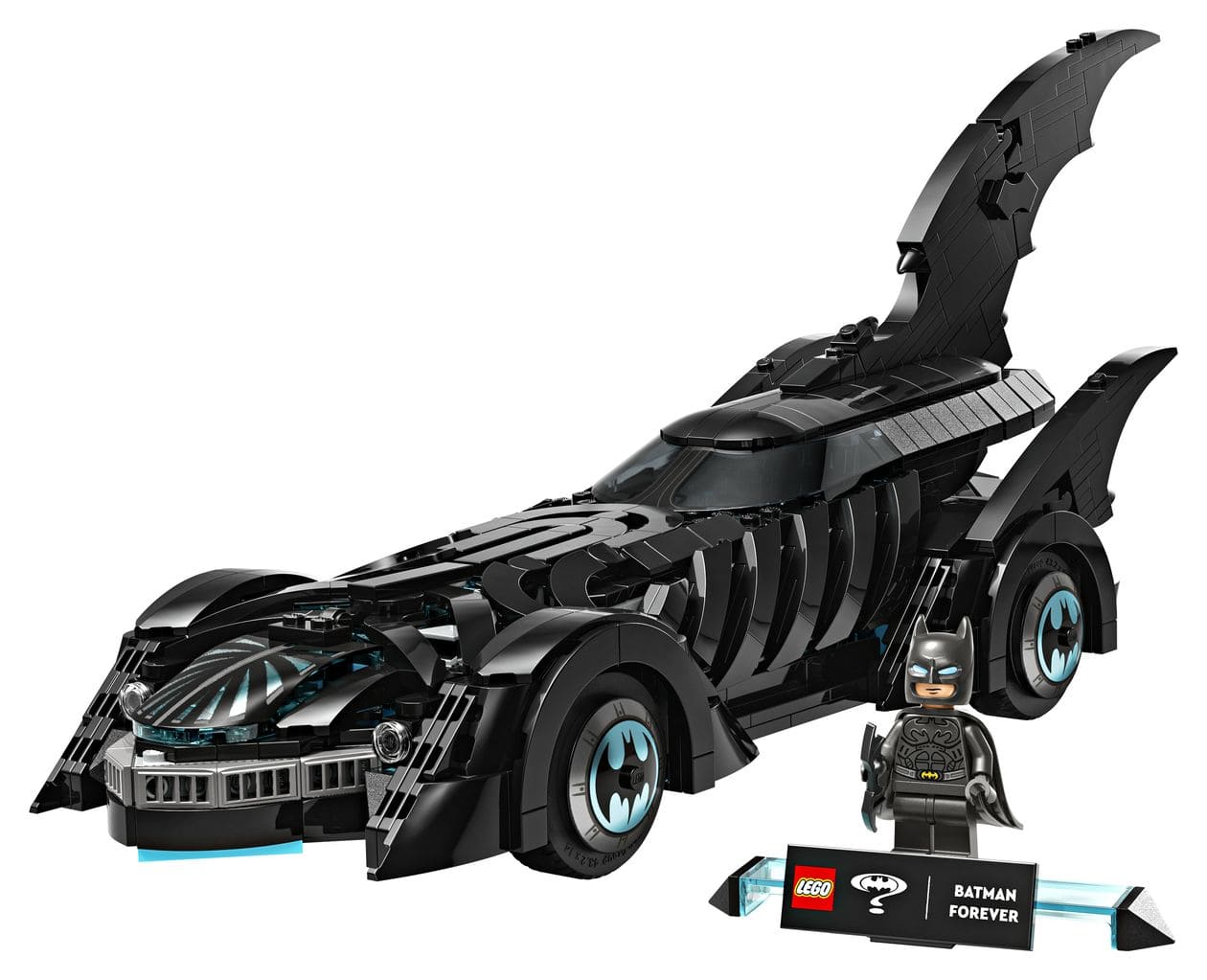 DC Batman Forever Batmobil Bauset 909 Teile  (Mehrfarbig) 